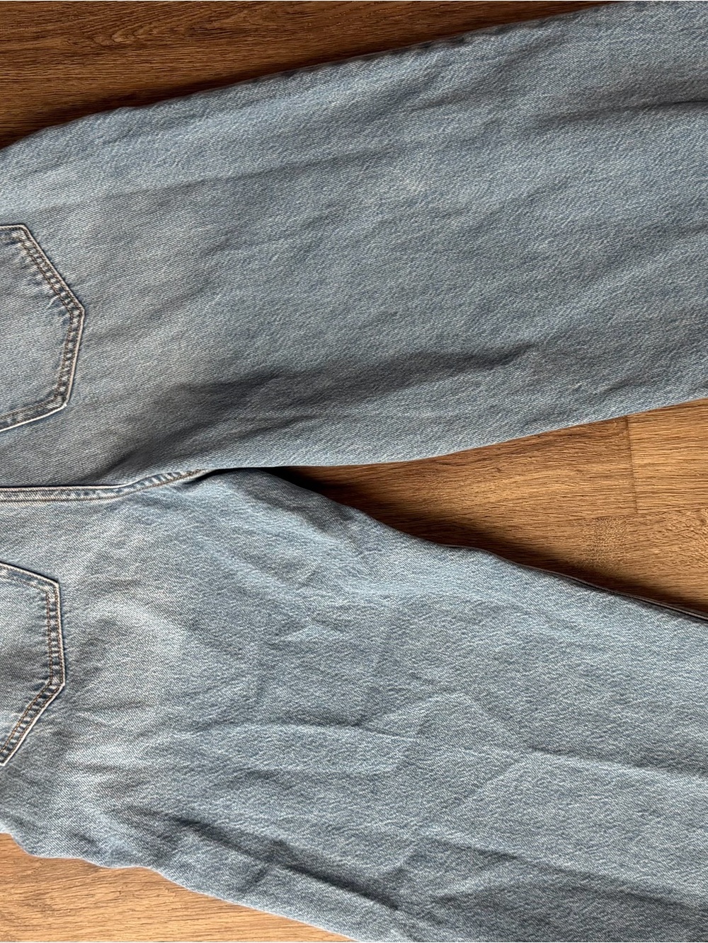 Abercrombie & Fitch Wide Leg Crop Jeans size 4 - Picture 6 of 7